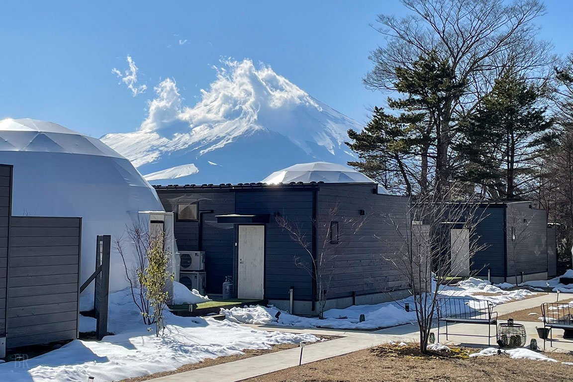 冬の富士山