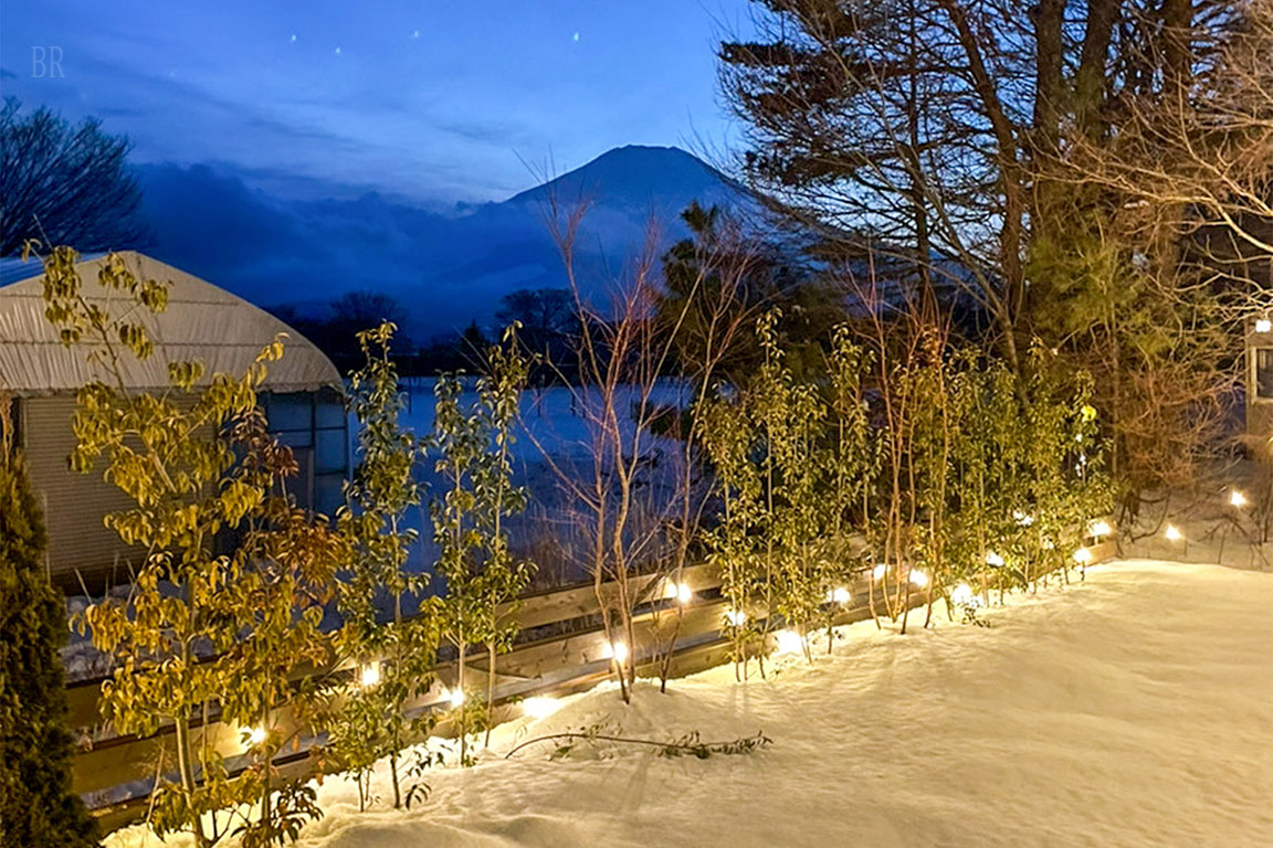 冬の富士山