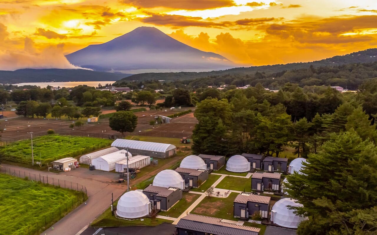 山梨】カノア 富士山中湖 グランピングリゾート｜【リゾグラ】リゾート